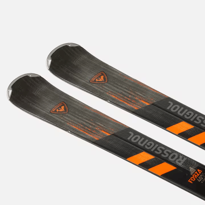 Skis noir & oranges 2