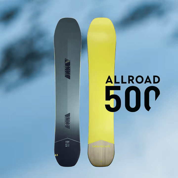 Snowboard noir & jaune 2